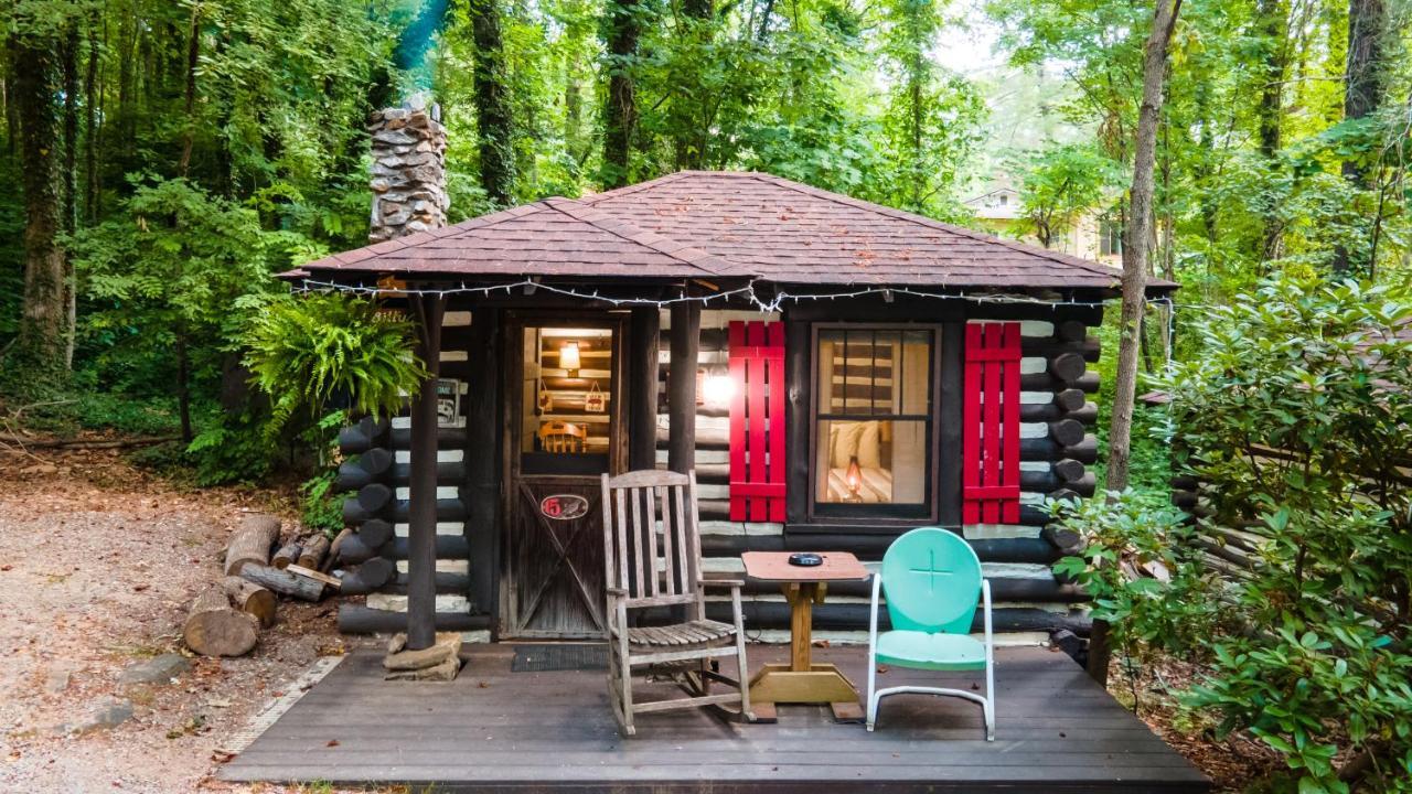 Log Cabin Motor Court アシュビル エクステリア 写真