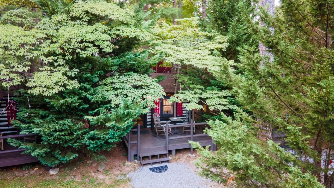Log Cabin Motor Court アシュビル エクステリア 写真